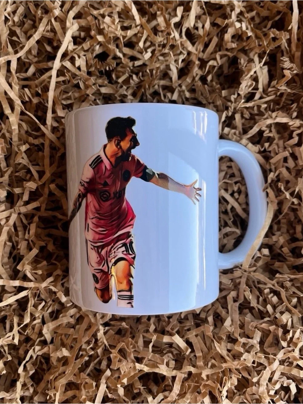 Messi Soccer Football Futbol World Cup USA Argentina Coffee Mug
